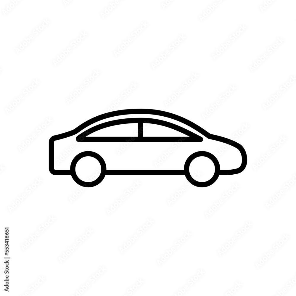 Obraz premium Car transportation icon vector logo design