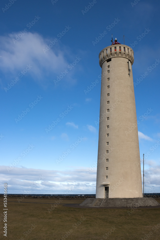 Lighthouse Gardskagaviti, Sudurnesjabear., Iceland