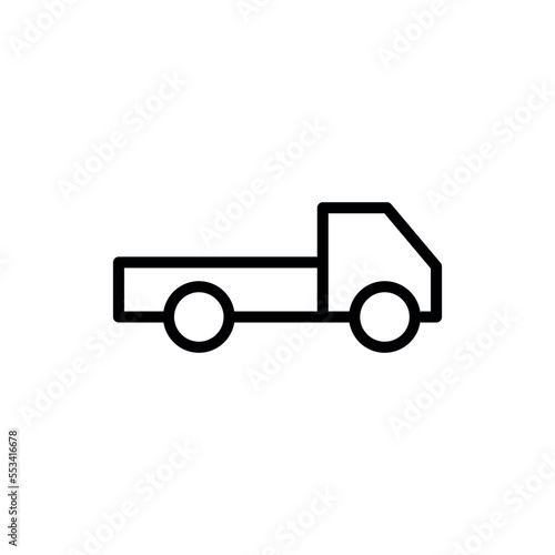 Car transportation icon vector logo design