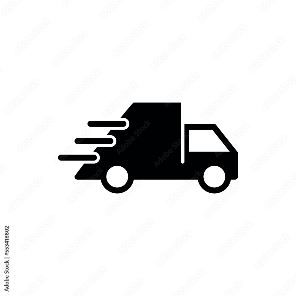Car transportation icon vector logo design