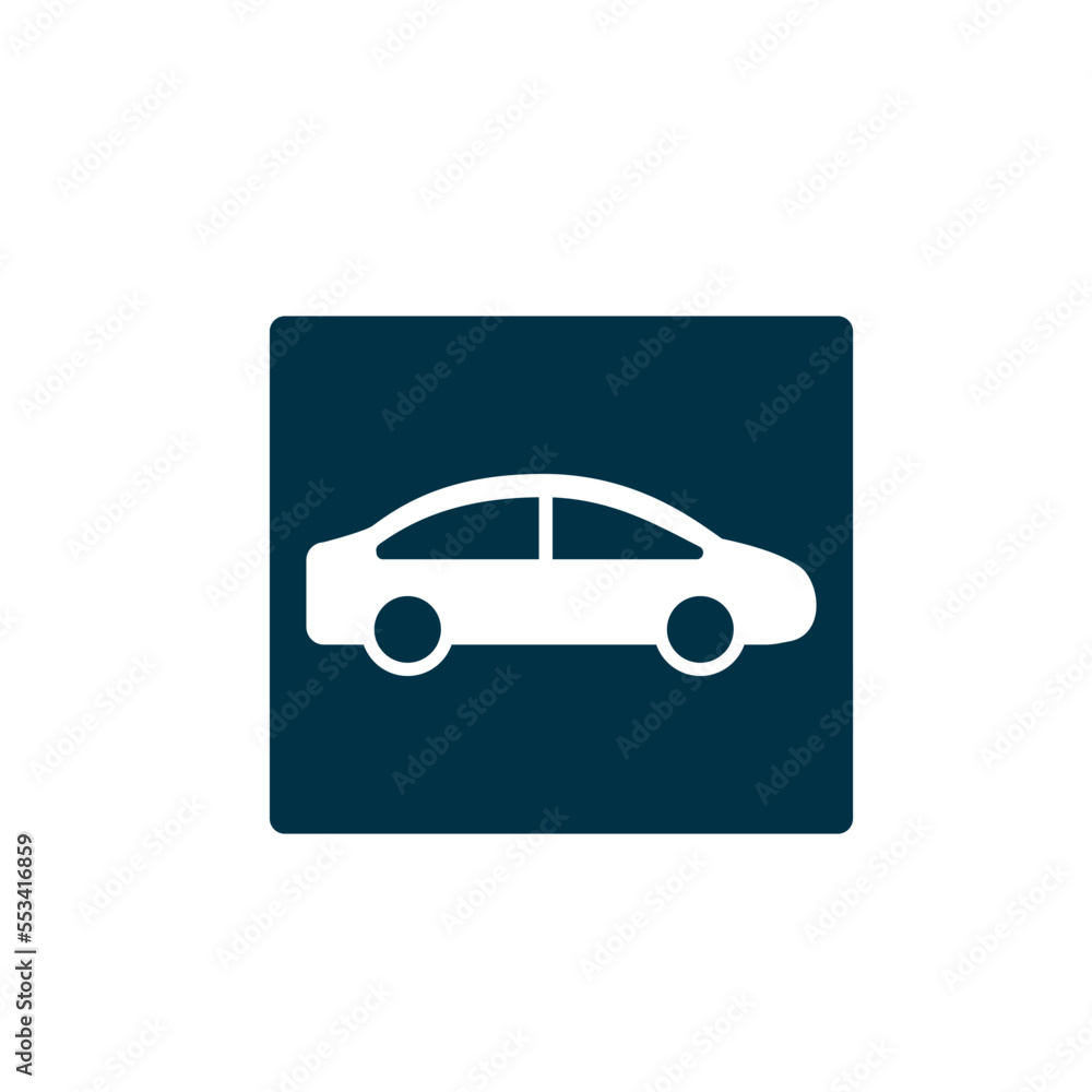 Car transportation icon vector logo design Car transportation icon vector logo design