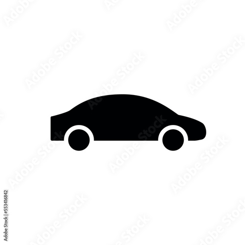 Car transportation icon vector logo design