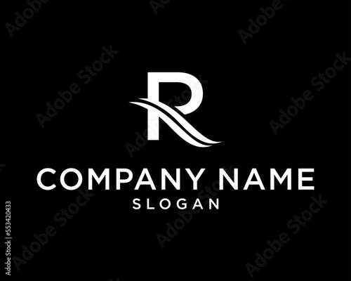 business logo design INITIAL R MODERN LOGO 
