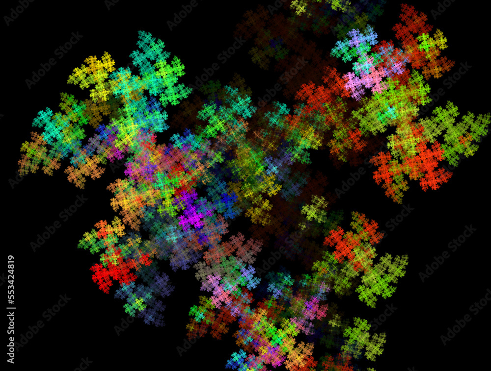 Imaginatory fractal abstract background Image Imaginatory fractal abstract background Image