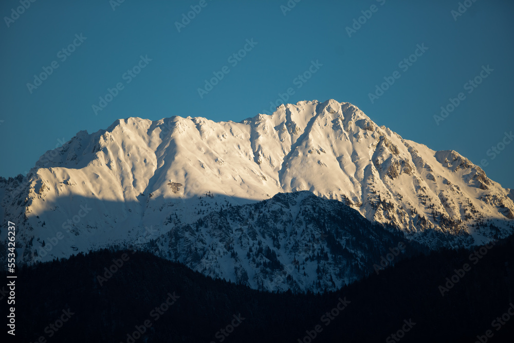 Fototapeta premium Snow covered mountains