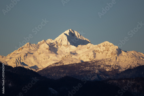 Snow covered mountains © Luka