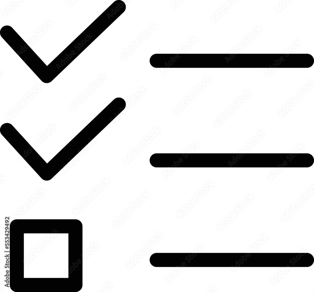 Checklist Vector Icon
Checklist Vector Icon