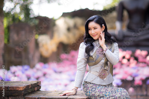 Portrait of a beautiful thai woman