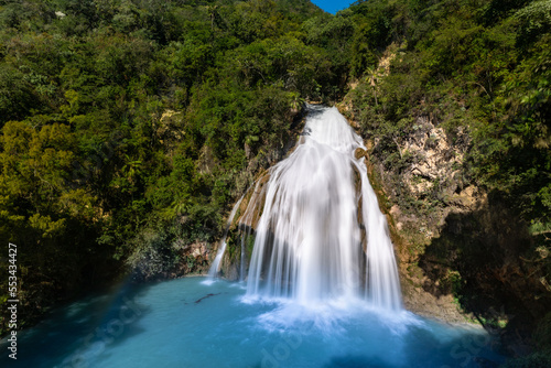 Cascadas de El Chiflon waterfalls. El Ciflon. Yucatan. Mexico