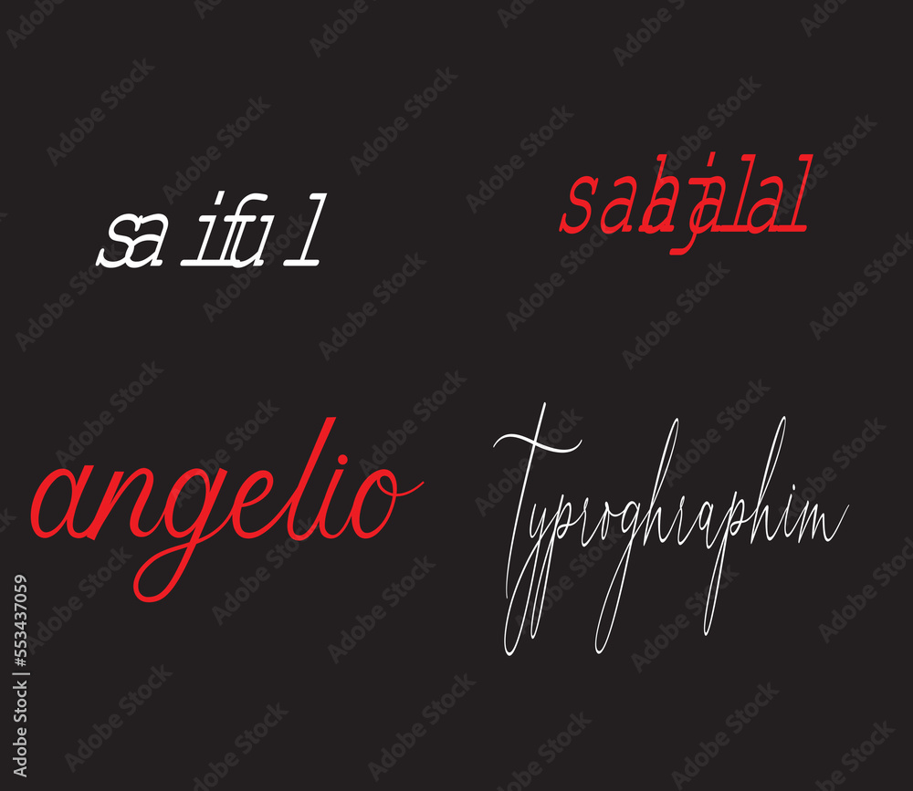 It's a nice signature logo. It's a nice signature logo.