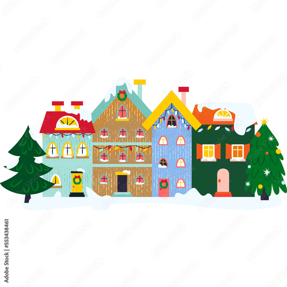 Merry Christmas Web Banner. Illustration of Seasonal Greetings. Holiday Celebration.