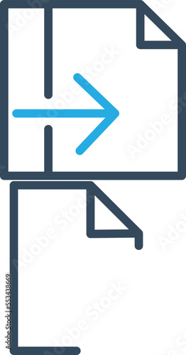 Direction Vector Icon
