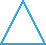 Triangle Vector Icon
