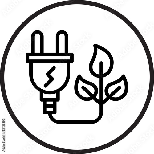 Sustainable Energy Icon Style