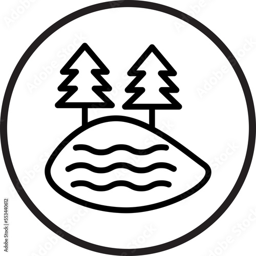 Lake Icon Style