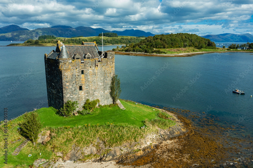 Castle Stalker, Scotland, UK