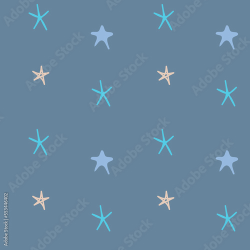 Seamless pattern for baby textile © Nataliia