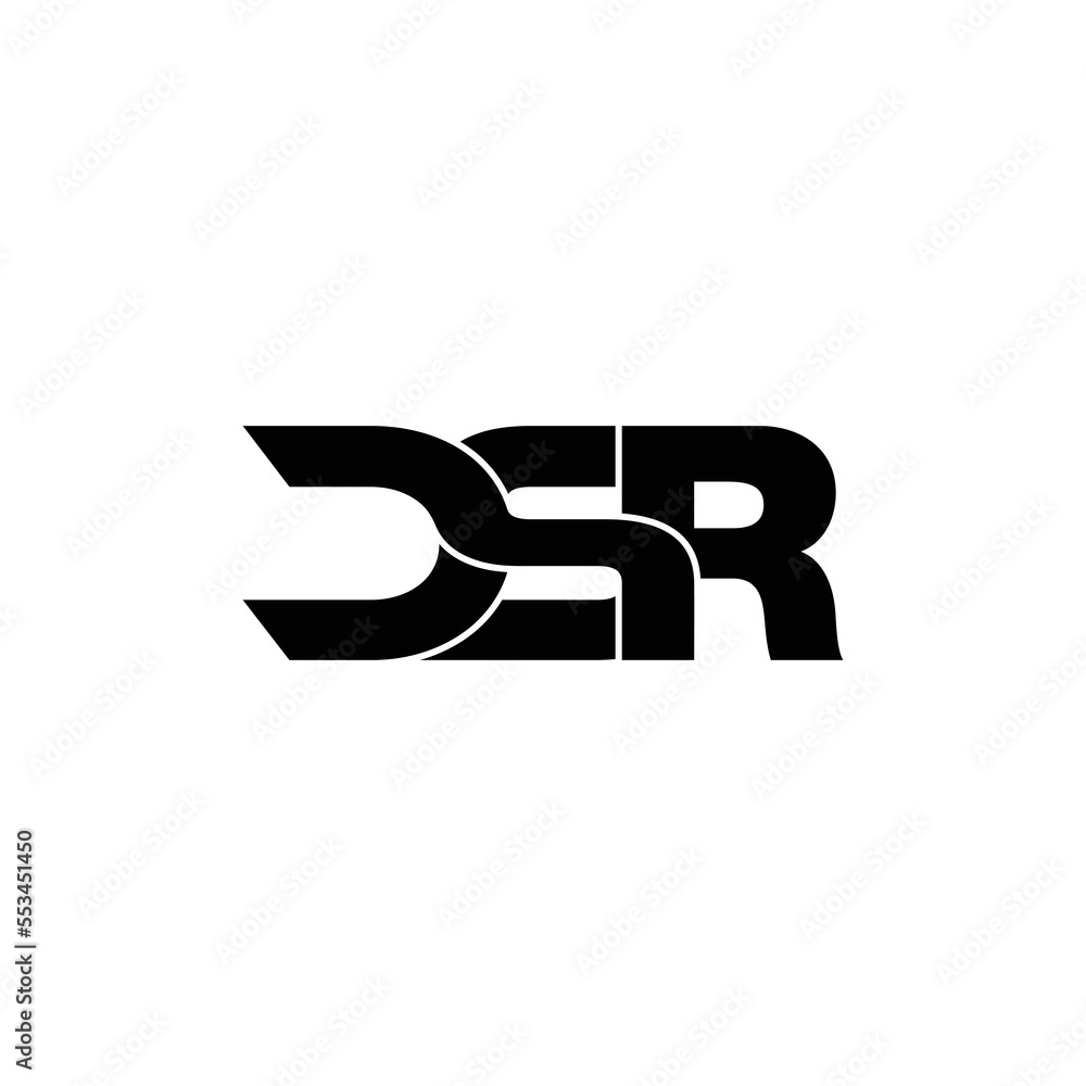 CSR letter monogram logo design vector CSR letter monogram logo design vector