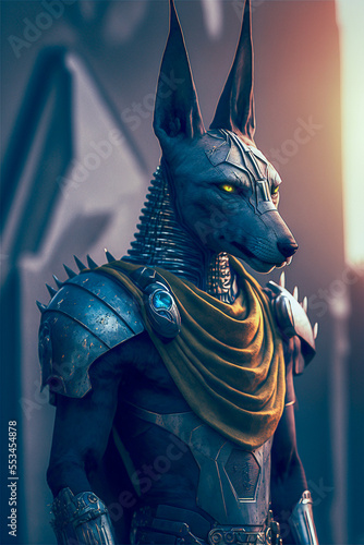 blue dragon statue AI