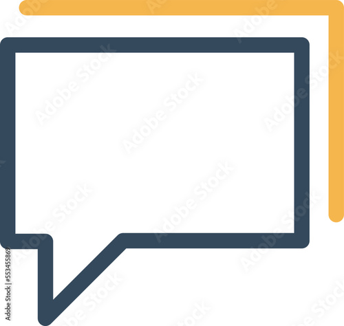 Chat Box Vector Icon 