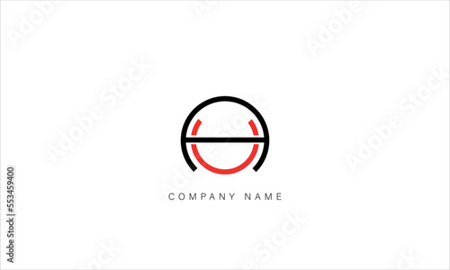AU, UA Abstract Letters Logo Monogram