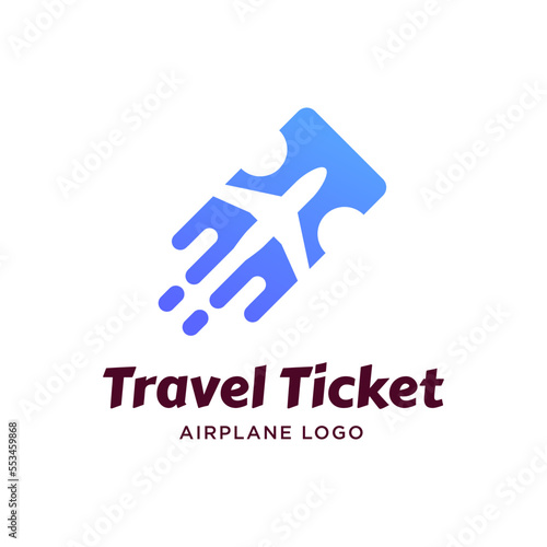 Air Plan Travel logo design elemen