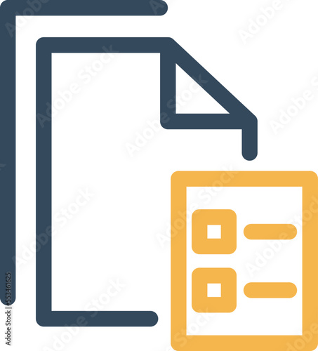 List File Vector Icon 