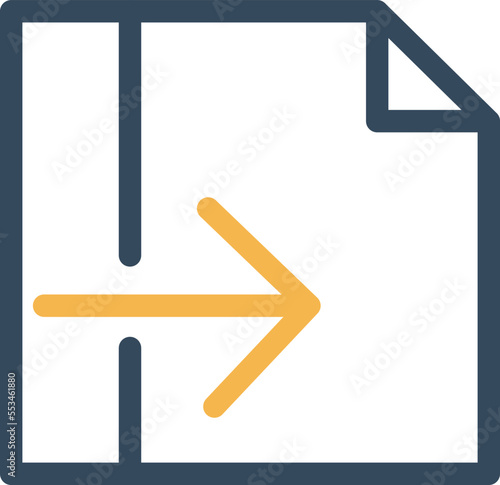 Direction Vector Icon
