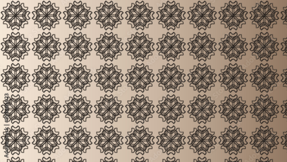 Islamic/Arabic Beige, colored, Retro, Seamless, Pattern, geometric, background, to be used as decoration element texture (geometric, squared, backdrop, shapes, repeated, to create unity)