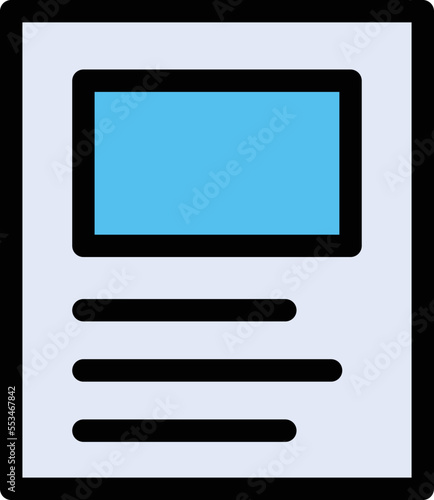 Display Screen Vector Icon
