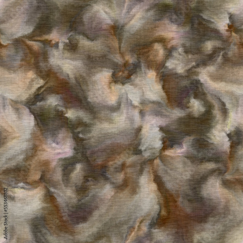 Marbled mineral decorative vintage seamless pattern. Natural crystal earthen background for retro repeat. Trendy crystal backdrop wash