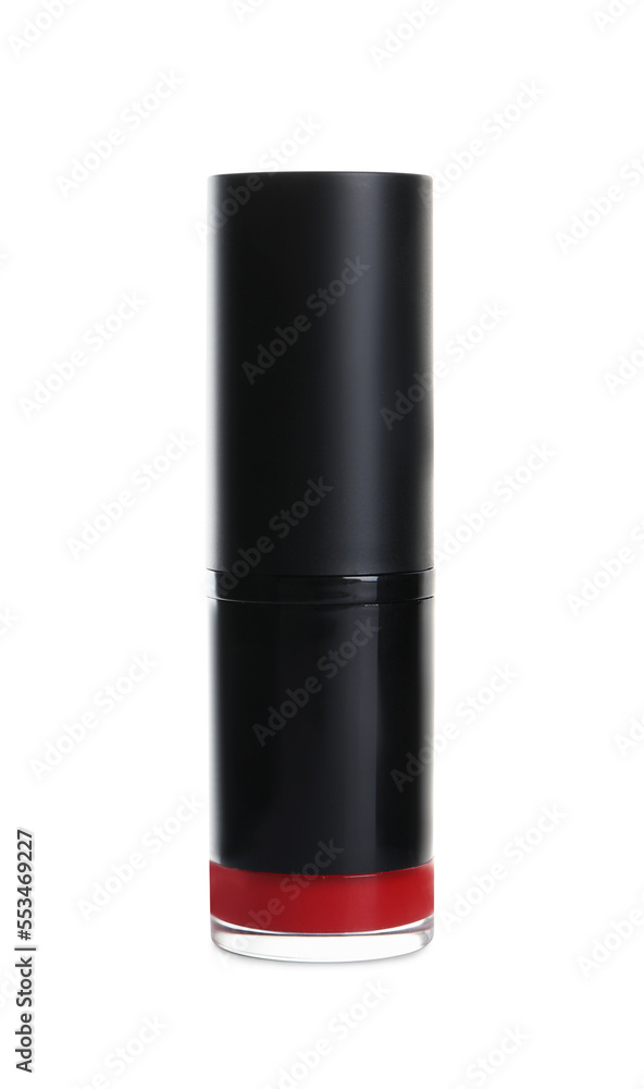 Lipstick on white background. Professional makeup product Lipstick on white background. Professional makeup product