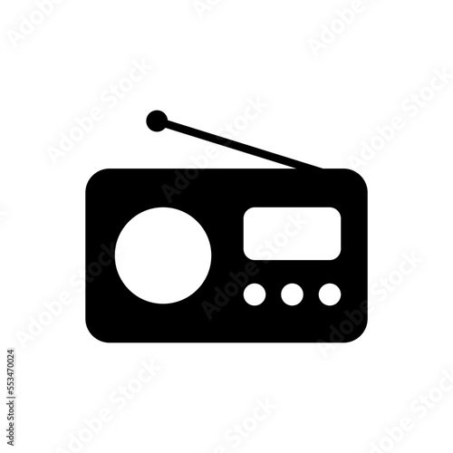 Radio icon vector design templates