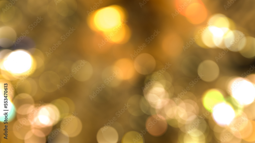 bokeh light for party event or christmas event background