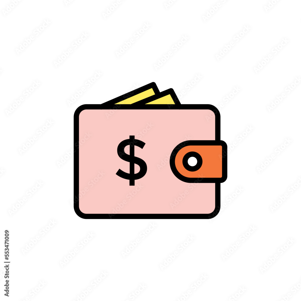 Wallet icon vector design templates Wallet icon vector design templates