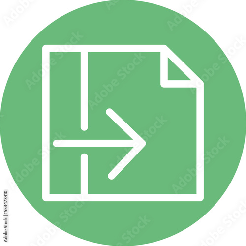 Direction Vector Icon

