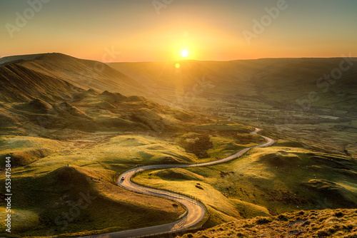 The long and winding road to Edale photo