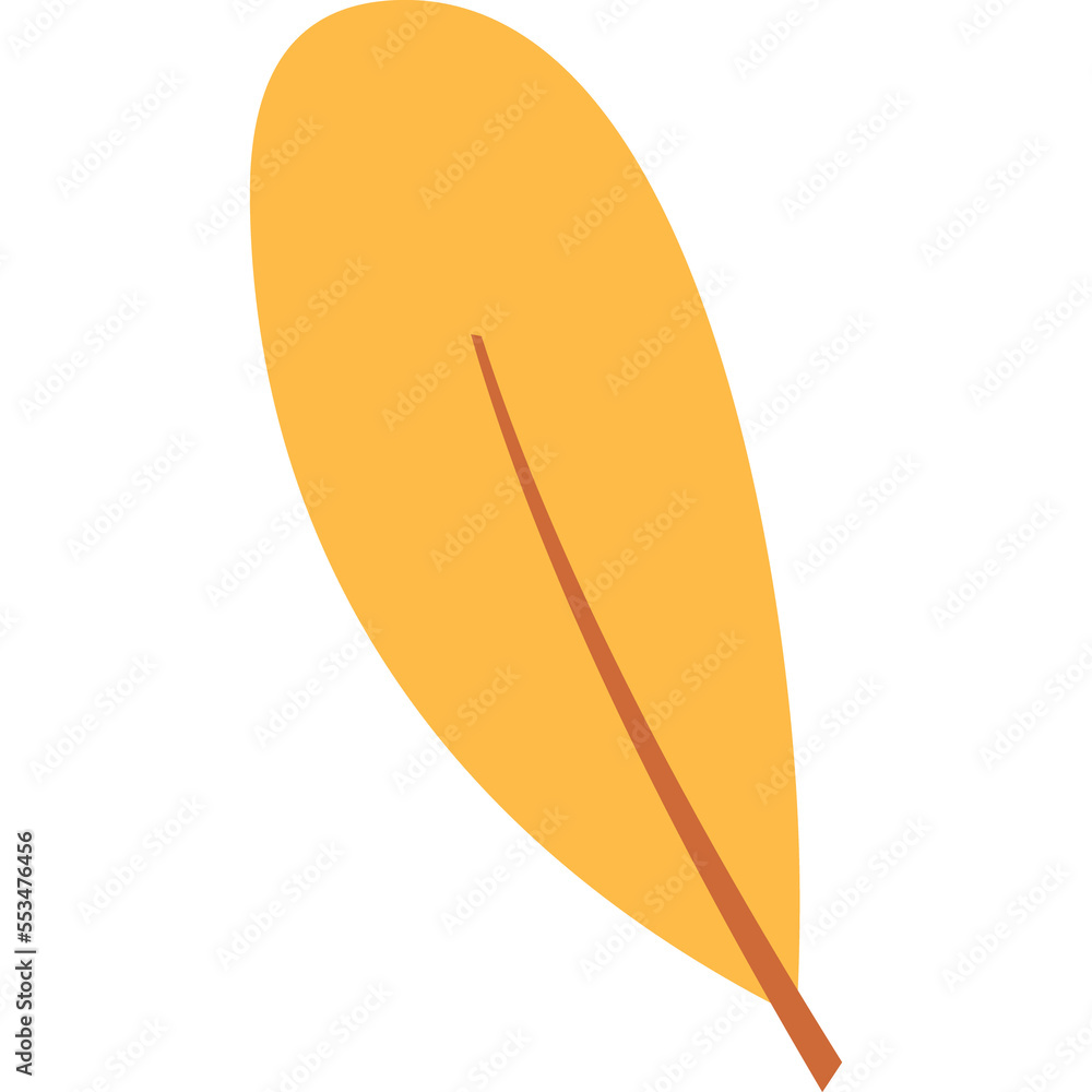 flat leaf icon hand drawn flat leaf icon hand drawn