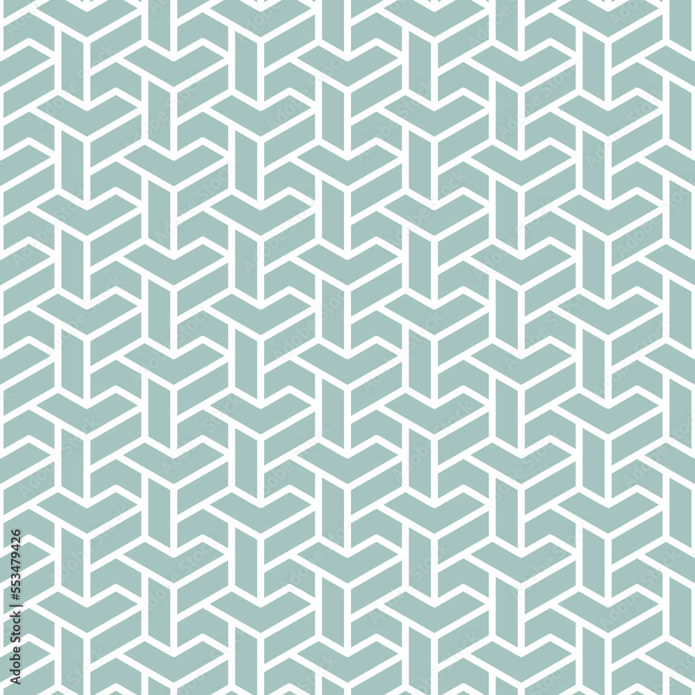 Seamless geometric background for your designs. Modern light blue and white vector ornament. Geometric abstract pattern Seamless geometric background for your designs. Modern light blue and white vector ornament. Geometric abstract pattern