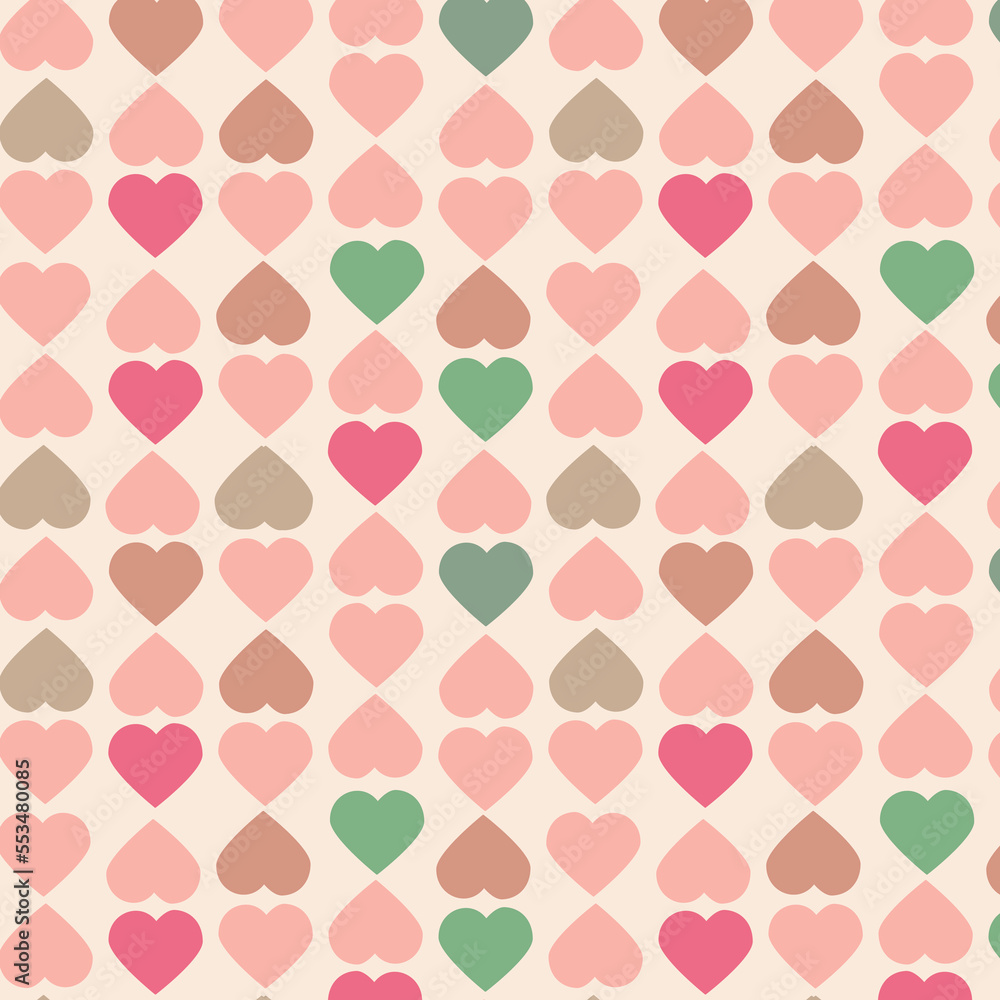 heart pattern seamless  love  valentines