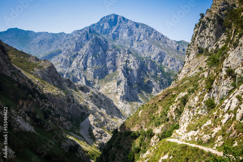 Mountain landscape, Picos de Europa, Asturias, Spain © daboost