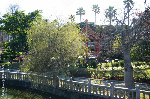 Chinese courtyard(Chinese garden)