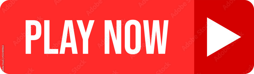Play now button. Red play now button. Play now button. Red play now button.