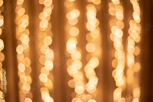 Bokeh Hintergrund gold blur