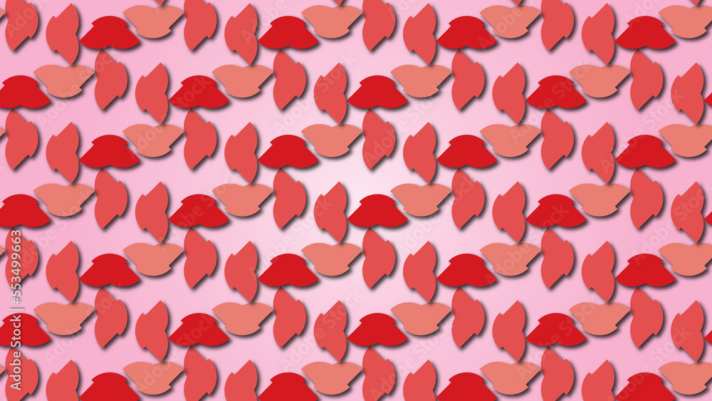 Red rose colored, Retro, Seamless, Pattern, geometric, background, to be used as decoration element texture (geometric, squared, backdrop, shapes, repeated, to create unity and consistency)
