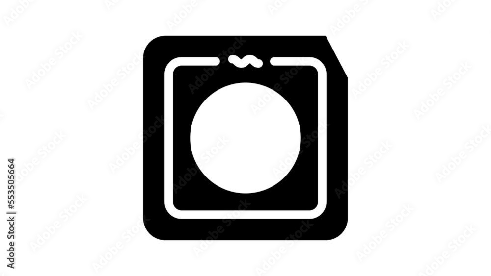 ac power glyph icon animation ac power glyph icon animation