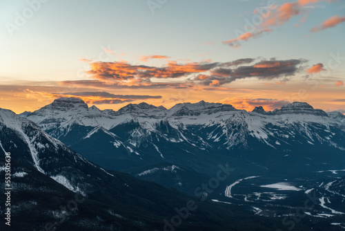 Sawback Panorama from Sulphur Mountain, Pilot Mountain, Mt Brett © HTKmedia