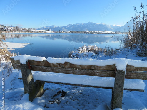 Wallpaper Mural Wintermärchen Hopfensee in Hopfen am See Torontodigital.ca