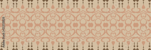 Batik Textile Filipino ikat seamless pattern digital vector design for Print saree Kurti Borneo Fabric border brush symbols swatches designer