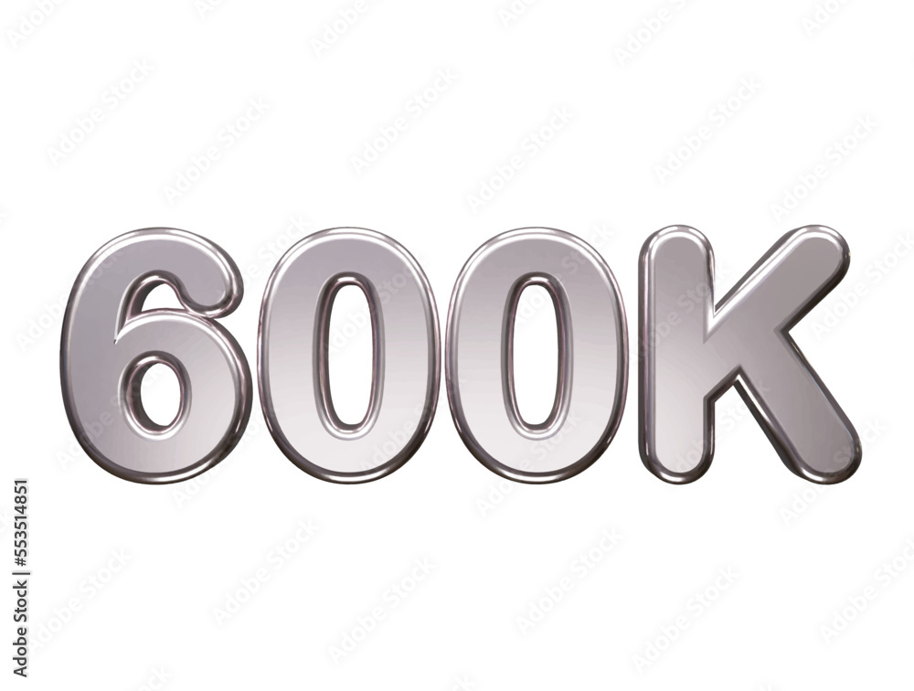 100k follower text effect vector illustration 100k follower text effect vector illustration